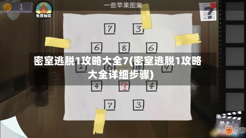 密室逃脱1攻略大全7(密室逃脱1攻略大全详细步骤)-第1张图片