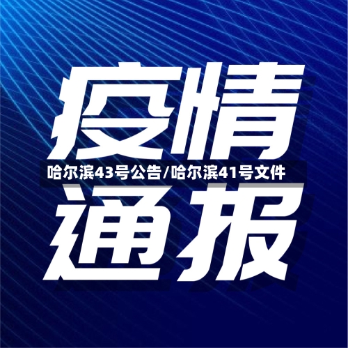 哈尔滨43号公告/哈尔滨41号文件-第1张图片