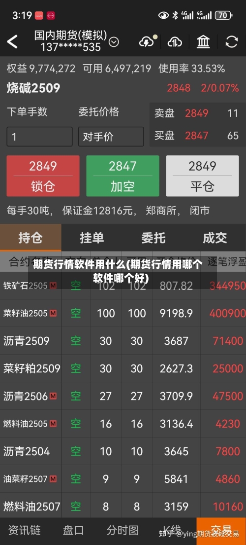 期货行情软件用什么(期货行情用哪个软件哪个好)-第3张图片
