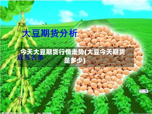今天大豆期货行情走势(大豆今天期货是多少)-第1张图片
