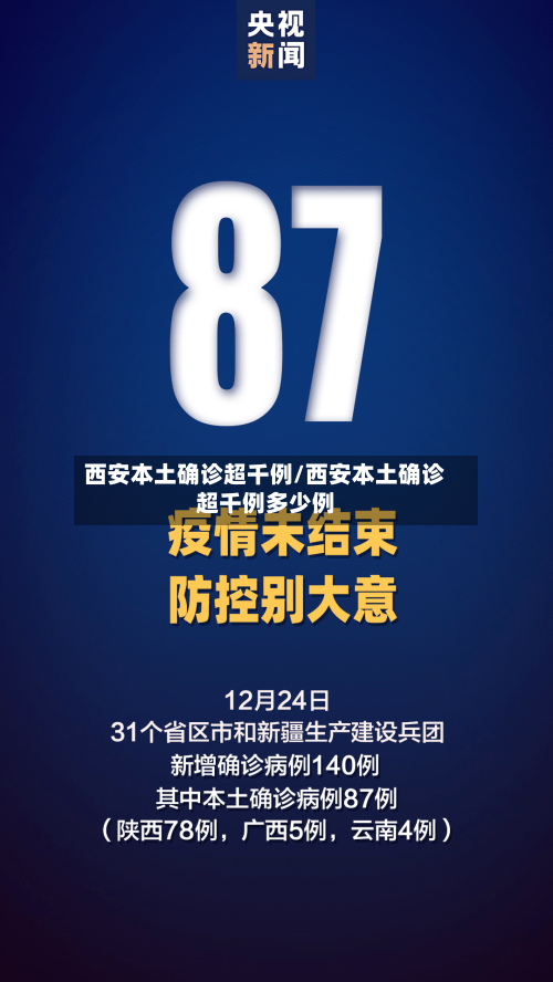 西安本土确诊超千例/西安本土确诊超千例多少例-第1张图片