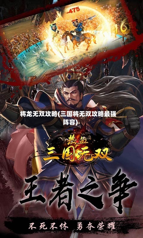将龙无双攻略(三国将无双攻略最强阵容)-第1张图片