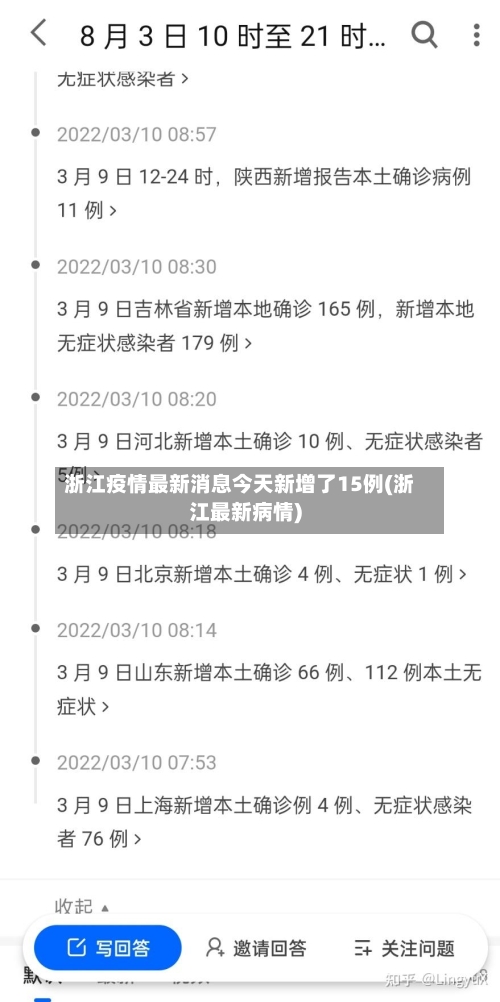 浙江疫情最新消息今天新增了15例(浙江最新病情)-第1张图片