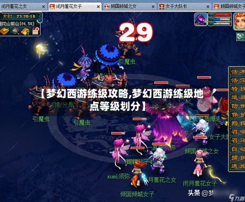 【梦幻西游练级攻略,梦幻西游练级地点等级划分】-第1张图片