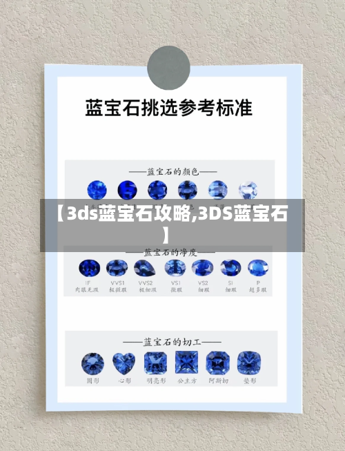 【3ds蓝宝石攻略,3DS蓝宝石】-第1张图片