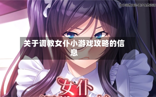 关于调教女仆小游戏攻略的信息-第1张图片