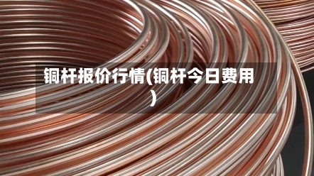 铜杆报价行情(铜杆今日费用)-第2张图片