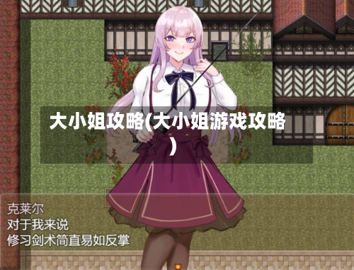 大小姐攻略(大小姐游戏攻略)