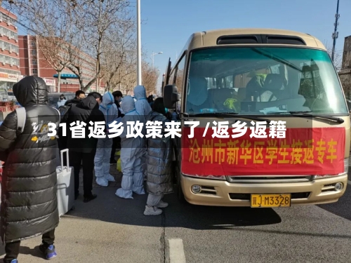31省返乡政策来了/返乡返籍