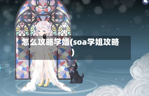 怎么攻略学姐(soa学姐攻略)-第2张图片