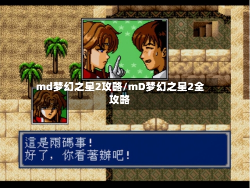 md梦幻之星2攻略/mD梦幻之星2全攻略-第3张图片