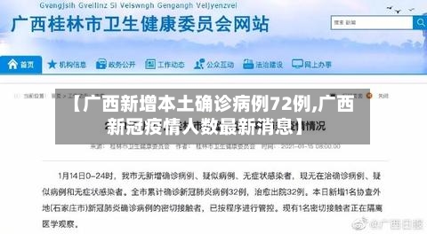 【广西新增本土确诊病例72例,广西新冠疫情人数最新消息】-第3张图片